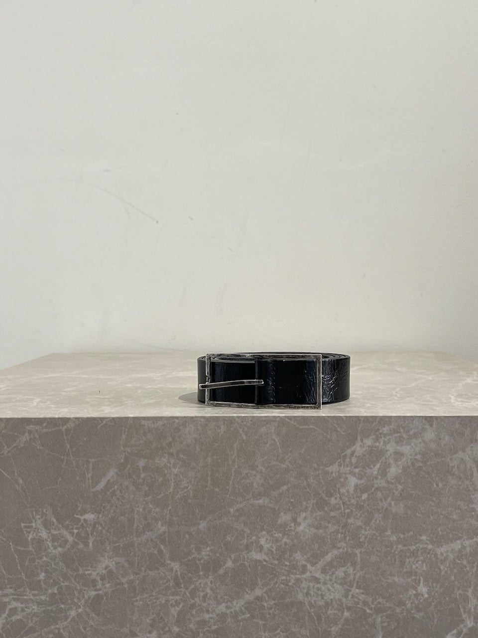 Ceinture Saint Laurent noire T.85