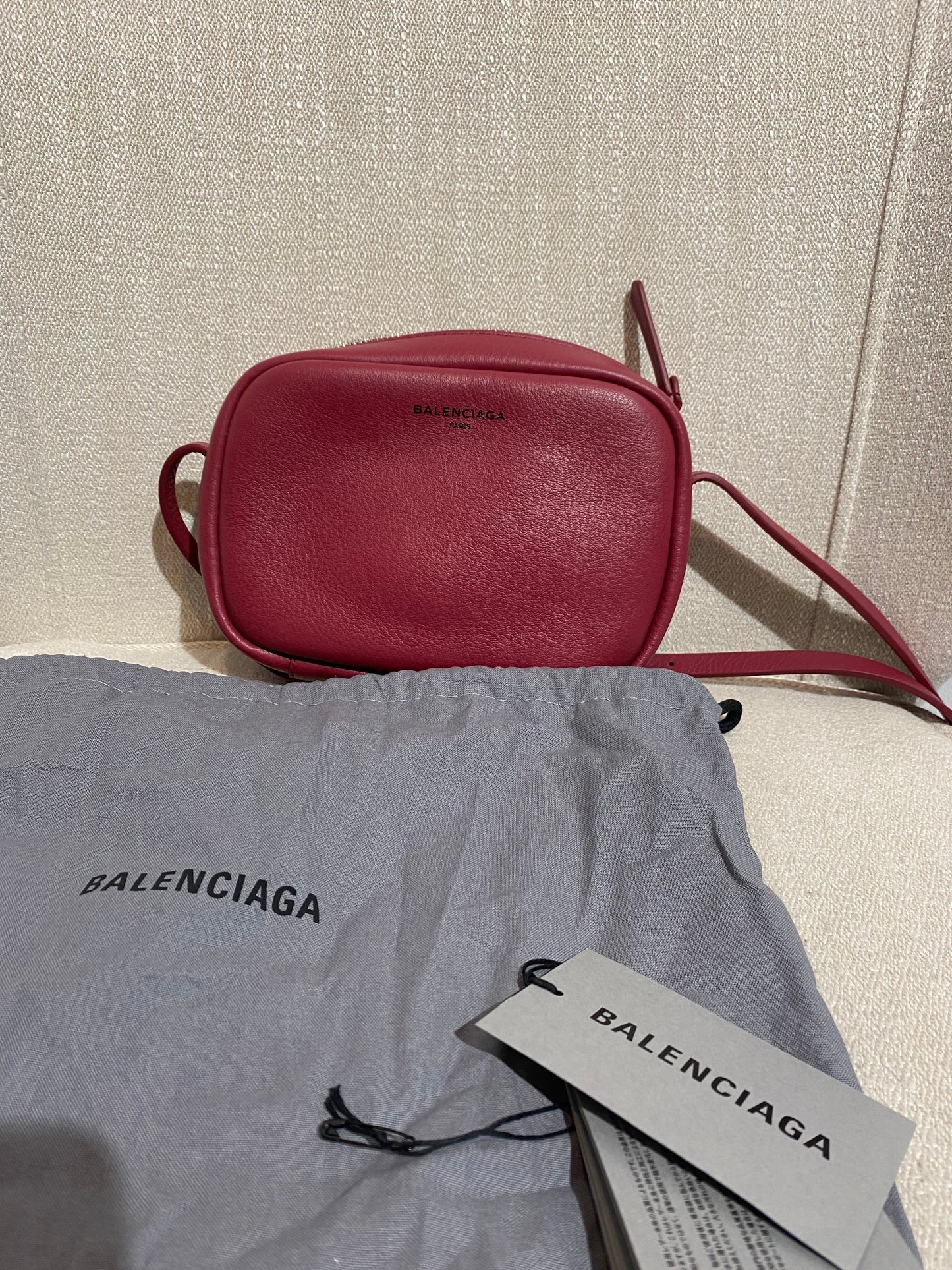 Sac Balenciaga Everyday bordeaux NEUF