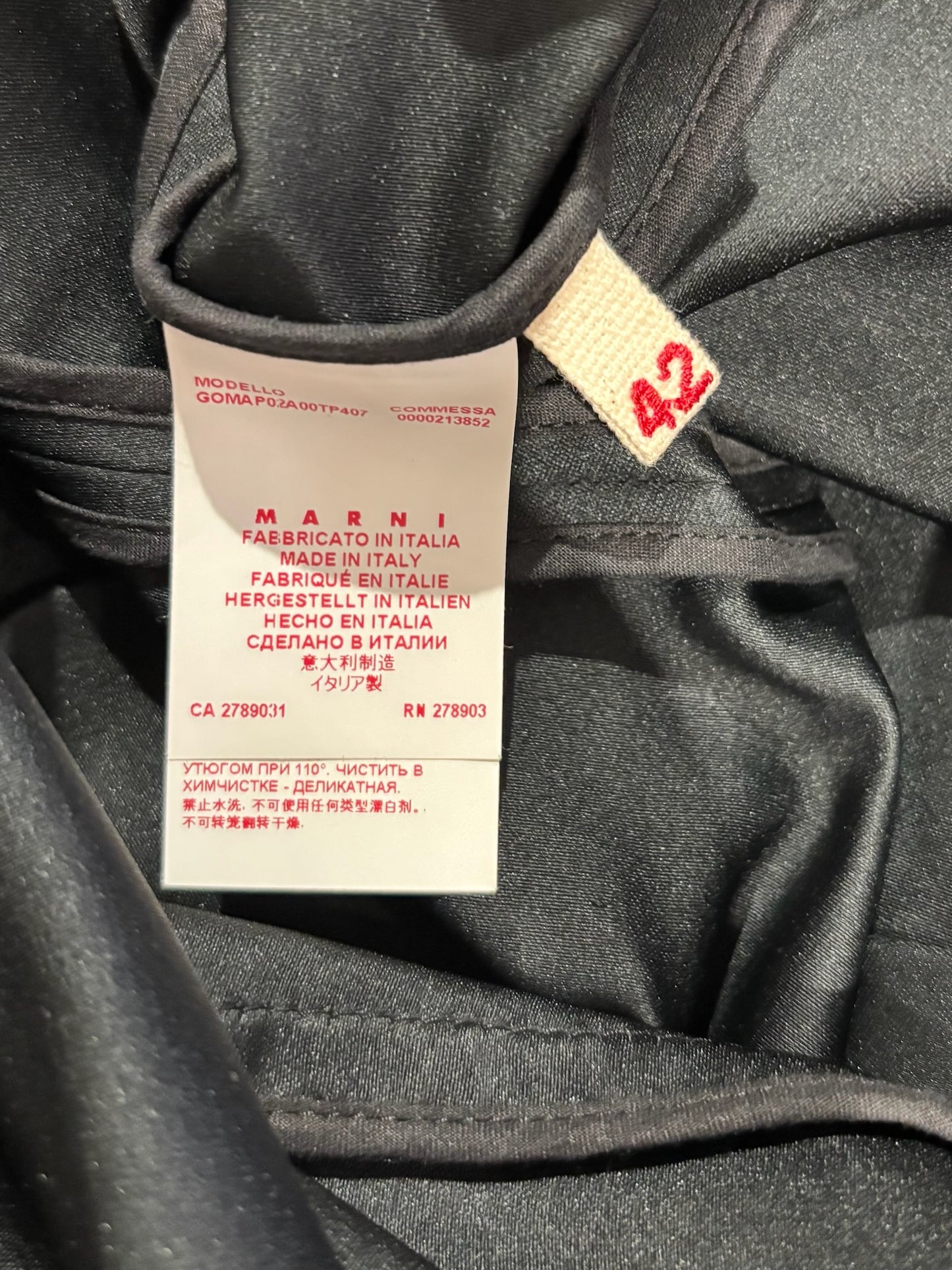 Jupe Marni noire T.38