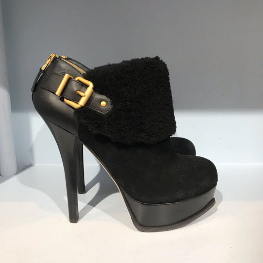 Boots Fendi noires T.39,5