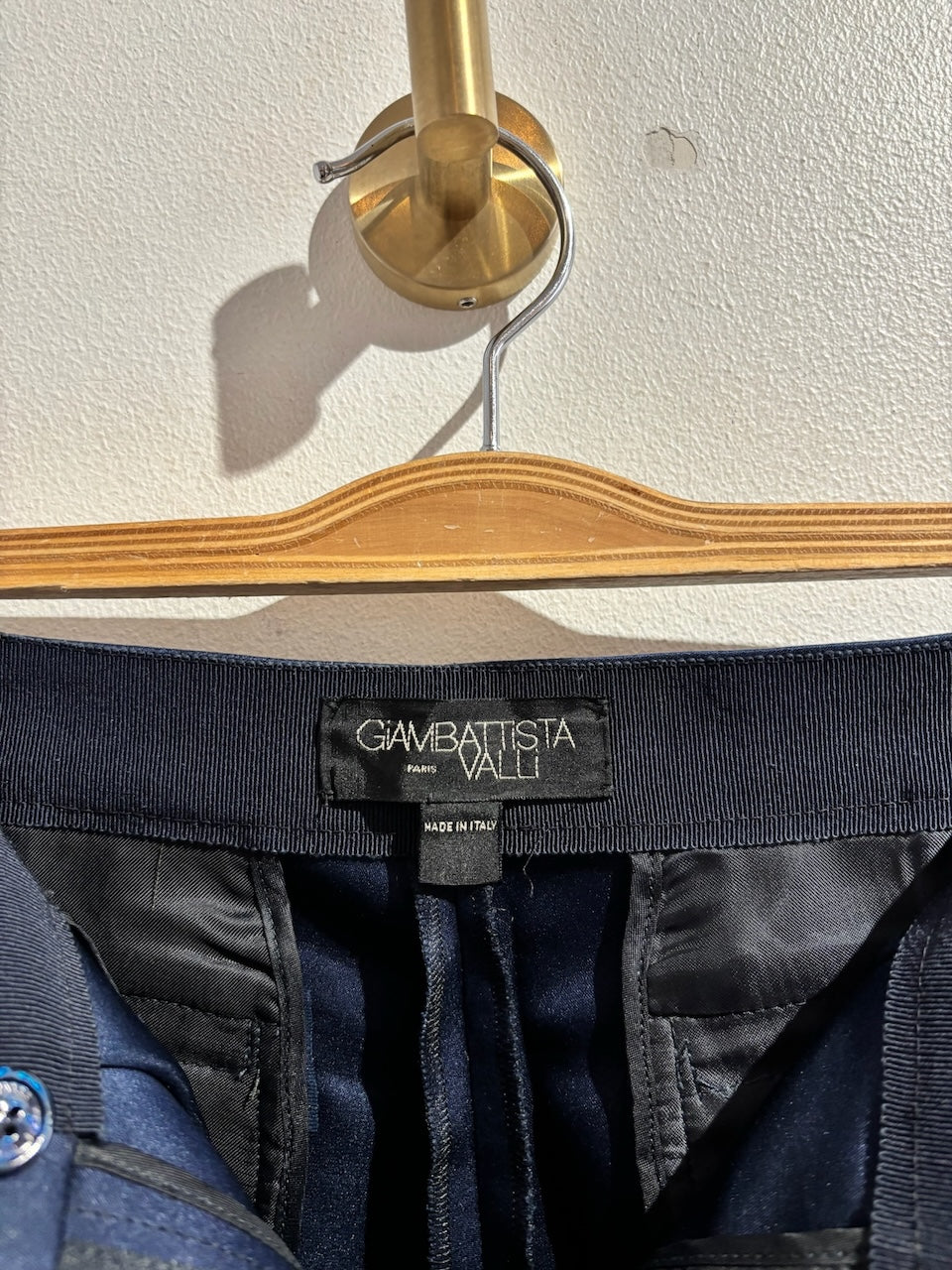 Pantalon Giambattista Valli bleu T.36