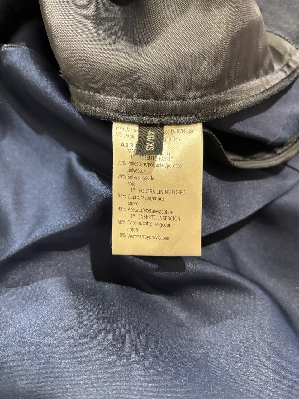 Pantalon Giambattista Valli bleu T.36