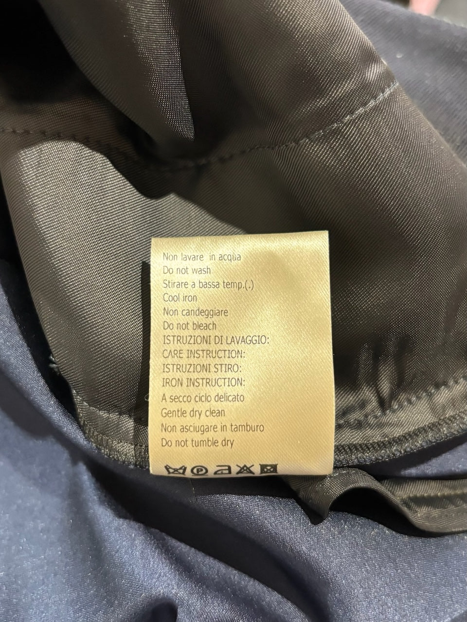 Pantalon Giambattista Valli bleu T.36