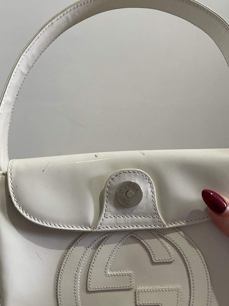 Sac Gucci blanc