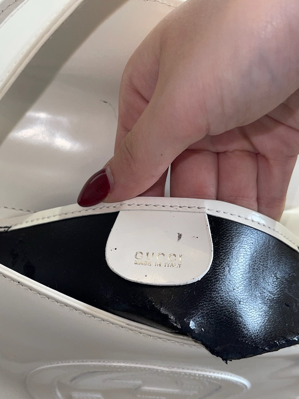 Sac Gucci blanc