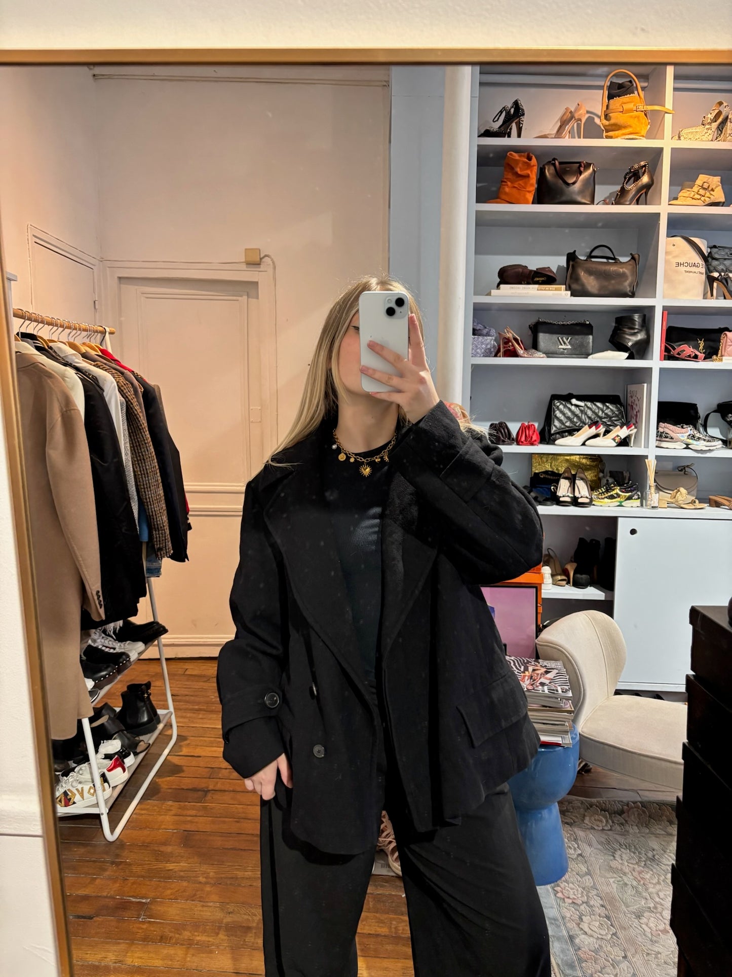 Veste Dries Van Noten noire T.M