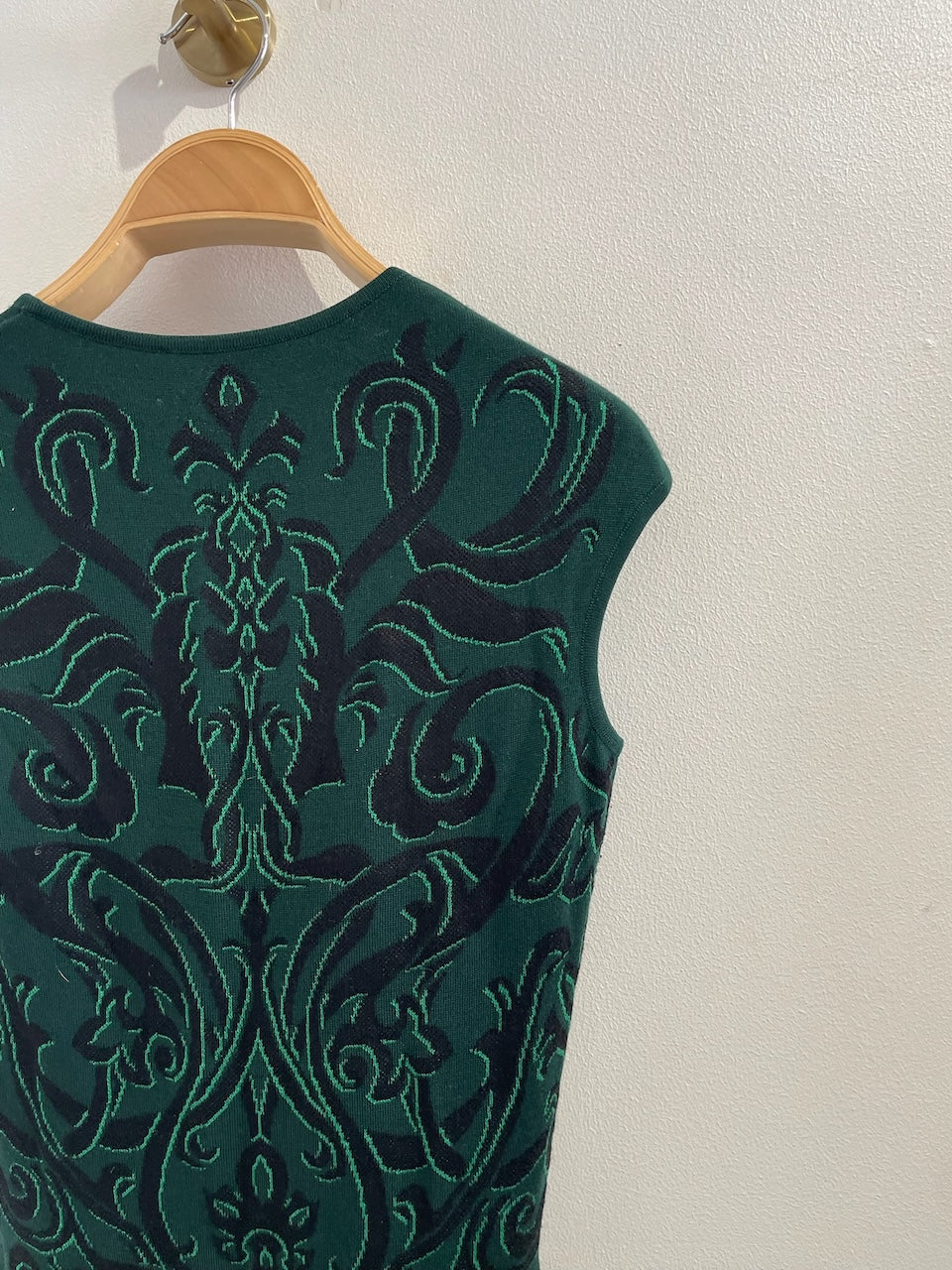 Robe Alexander Mcqueen verte T.XS