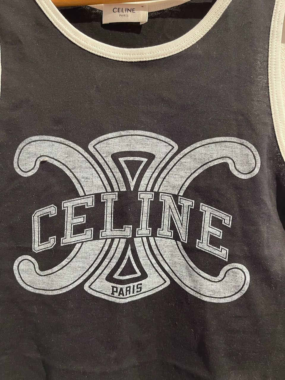 Top Céline noir T.S NEUF