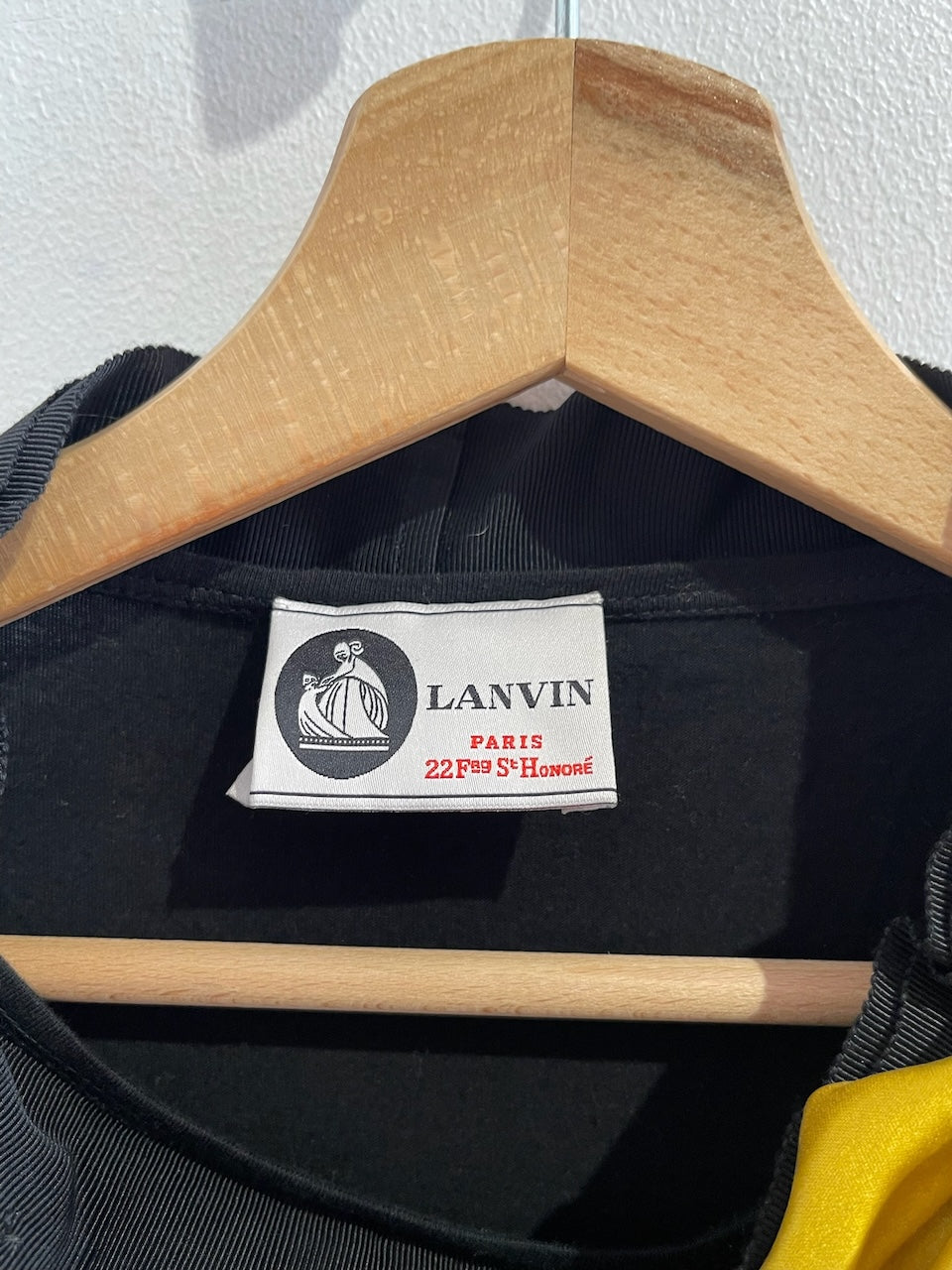 Top Lanvin noir T.XS