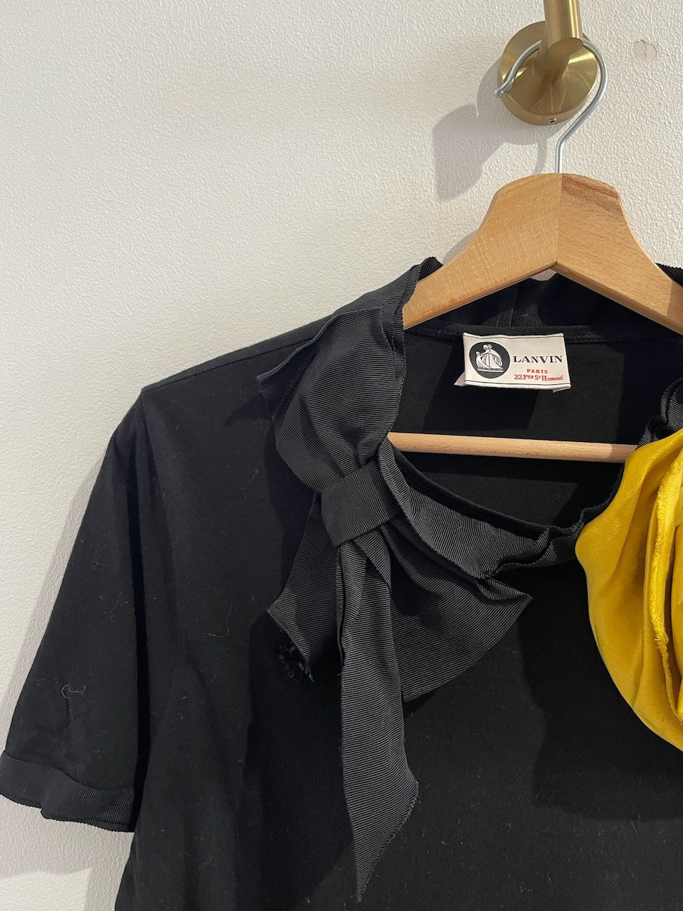 Top Lanvin noir T.XS