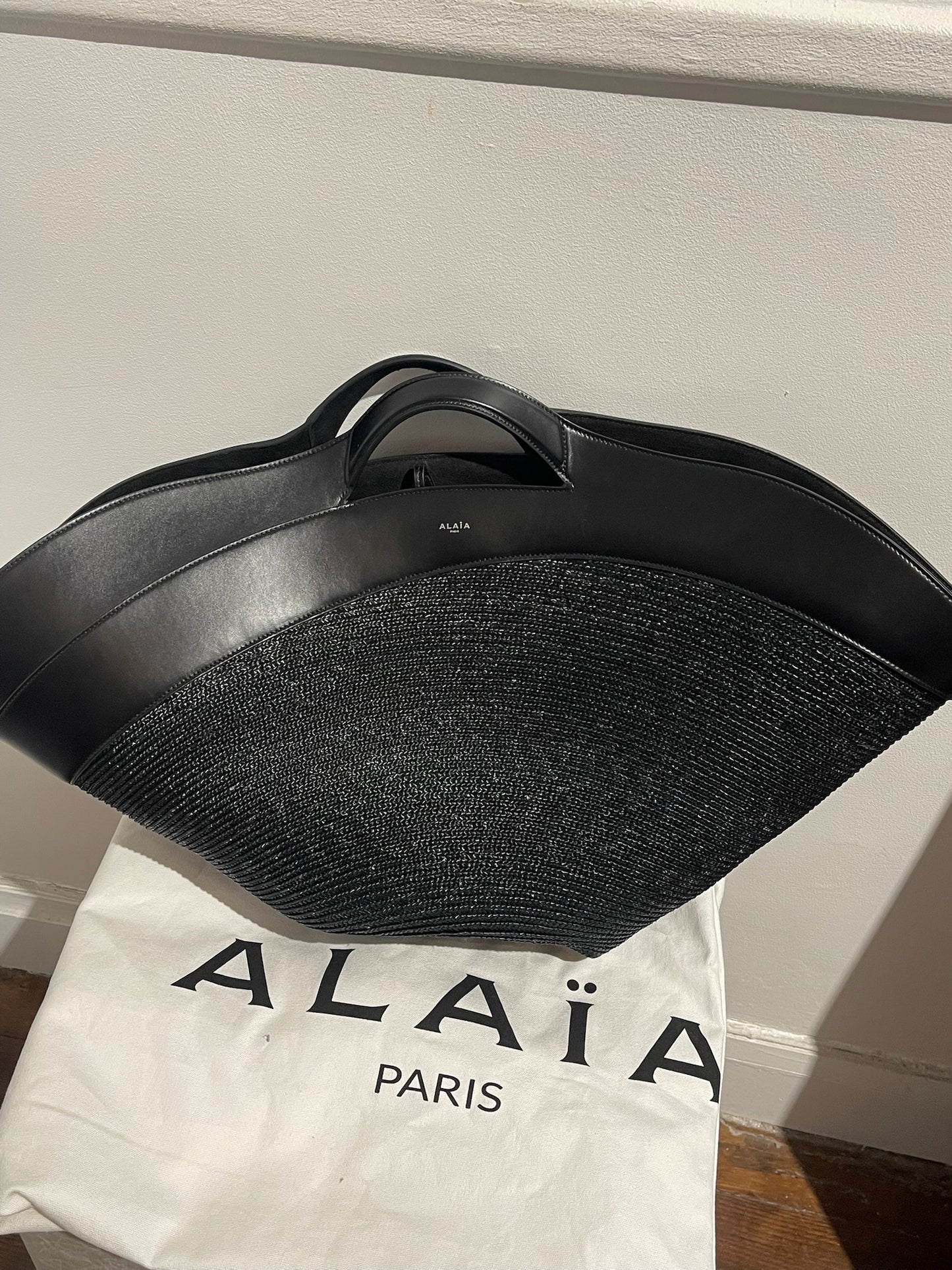 Sac Alaia Khaïma noir