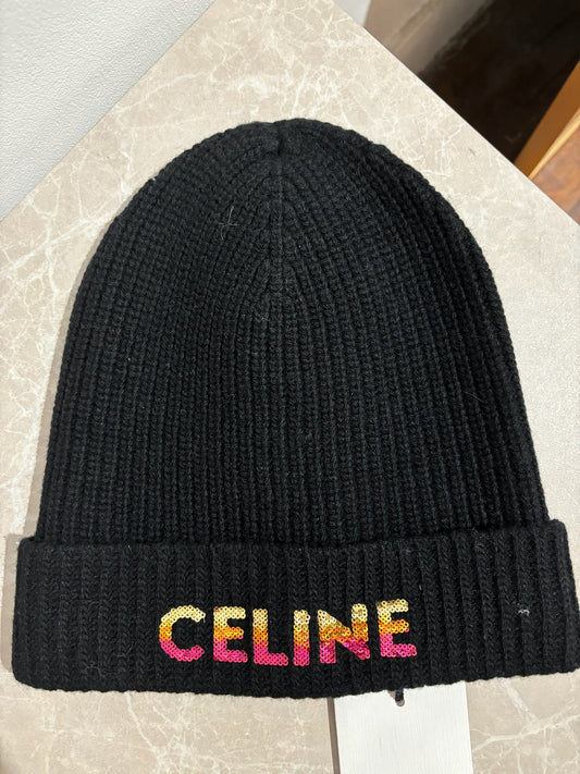 Bonnet Céline noir T.U.