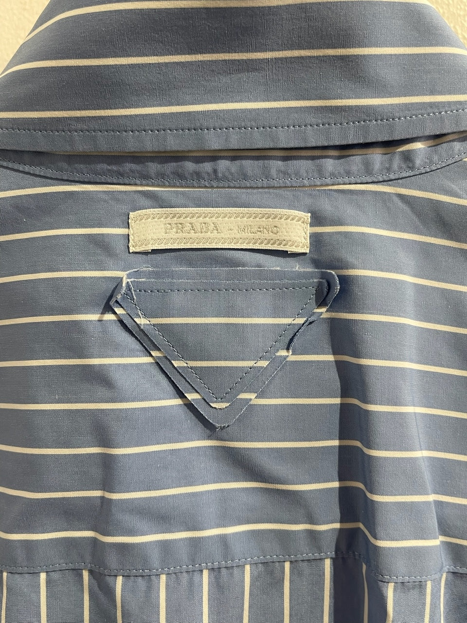 Chemise Prada bleue T.40