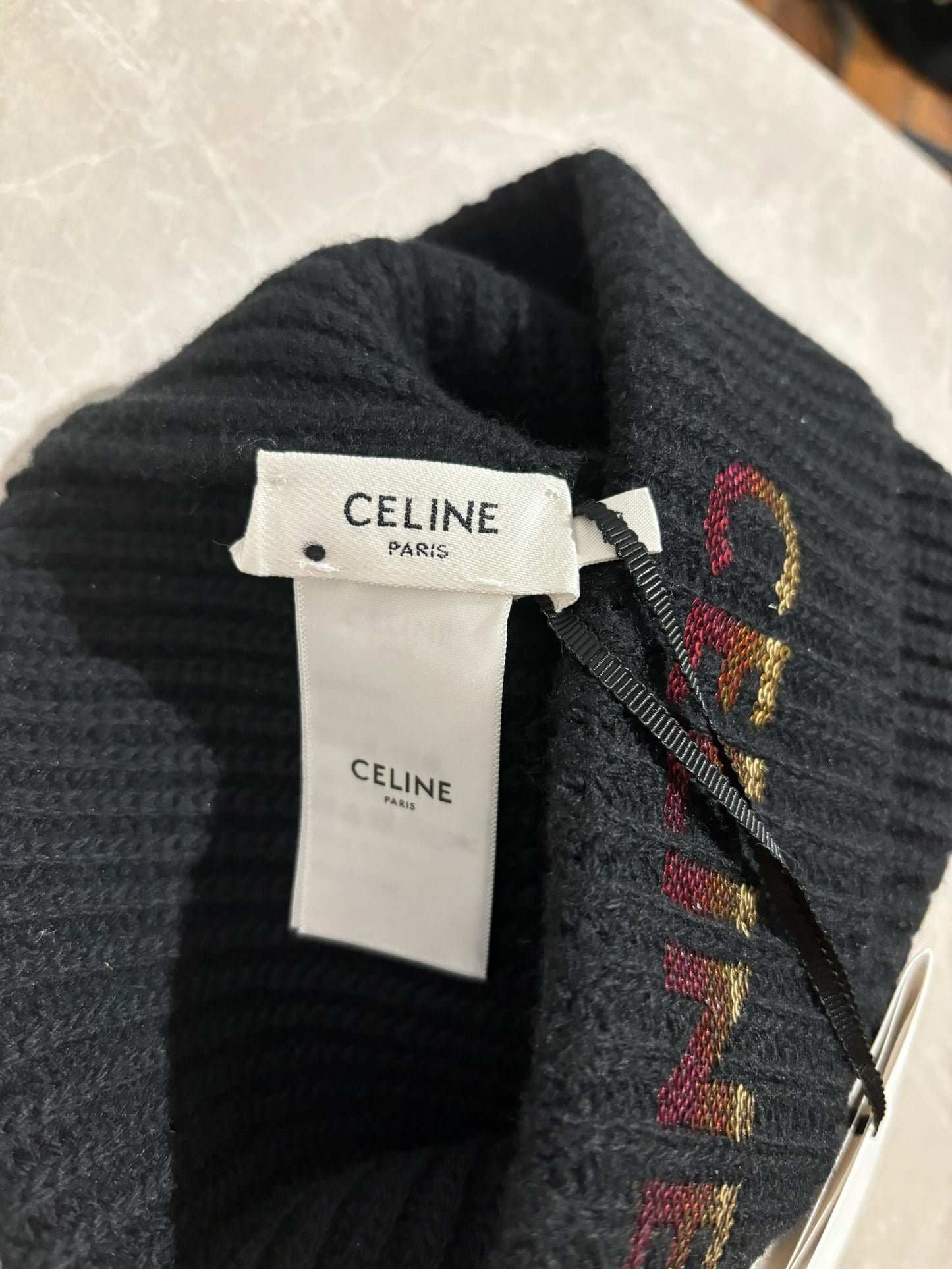 Bonnet Céline noir T.U.