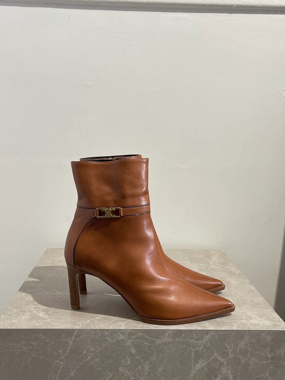 Bottines Céline camel T.36 NEUVES