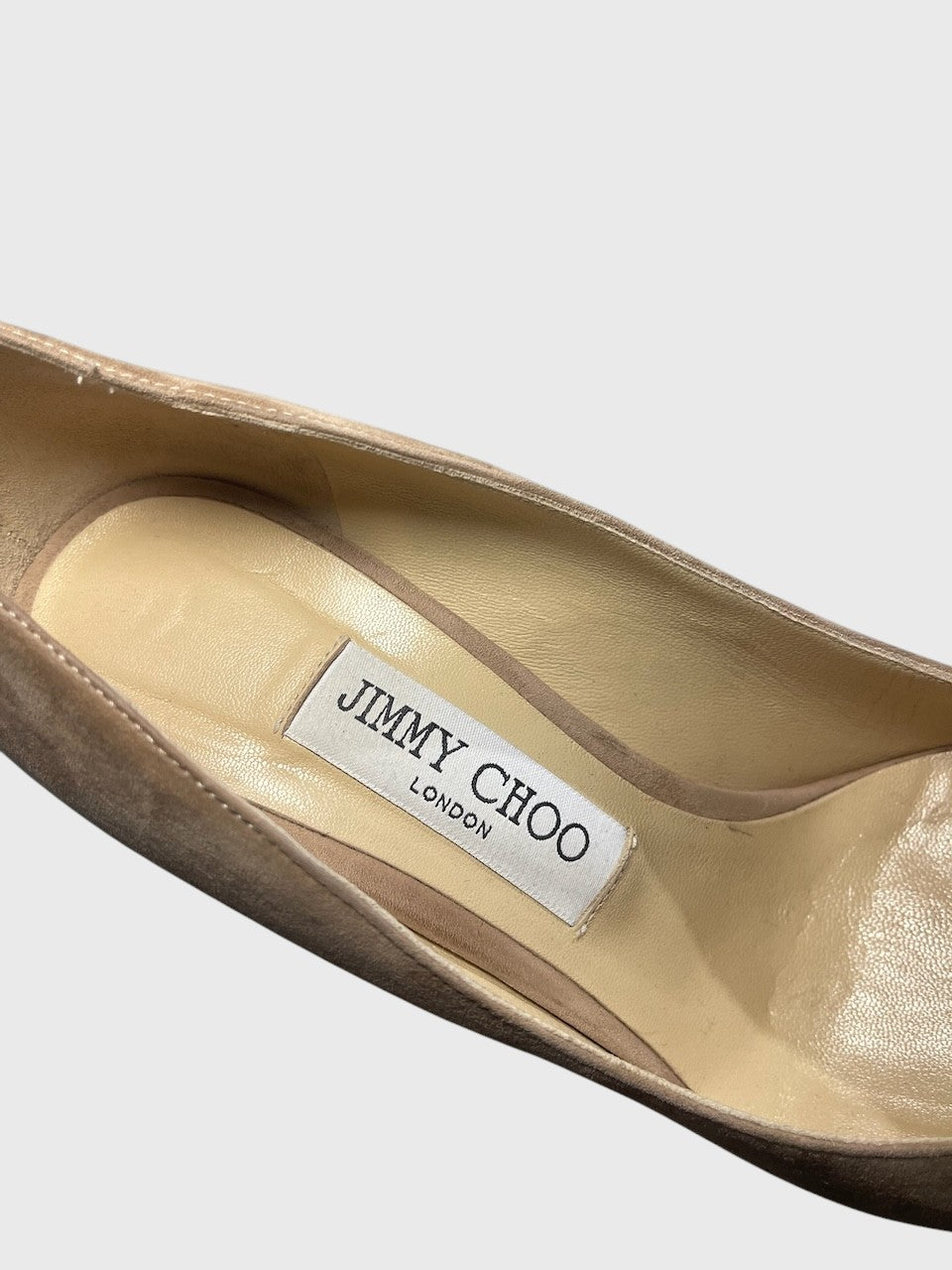 Escarpins Jimmy Choo beige T.37,5
