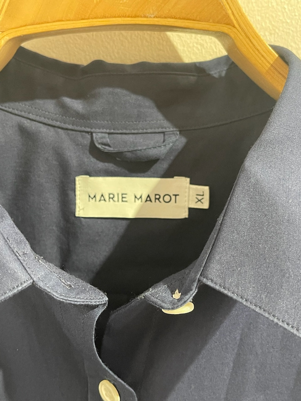 Chemise Marie Marot bleue T.XL