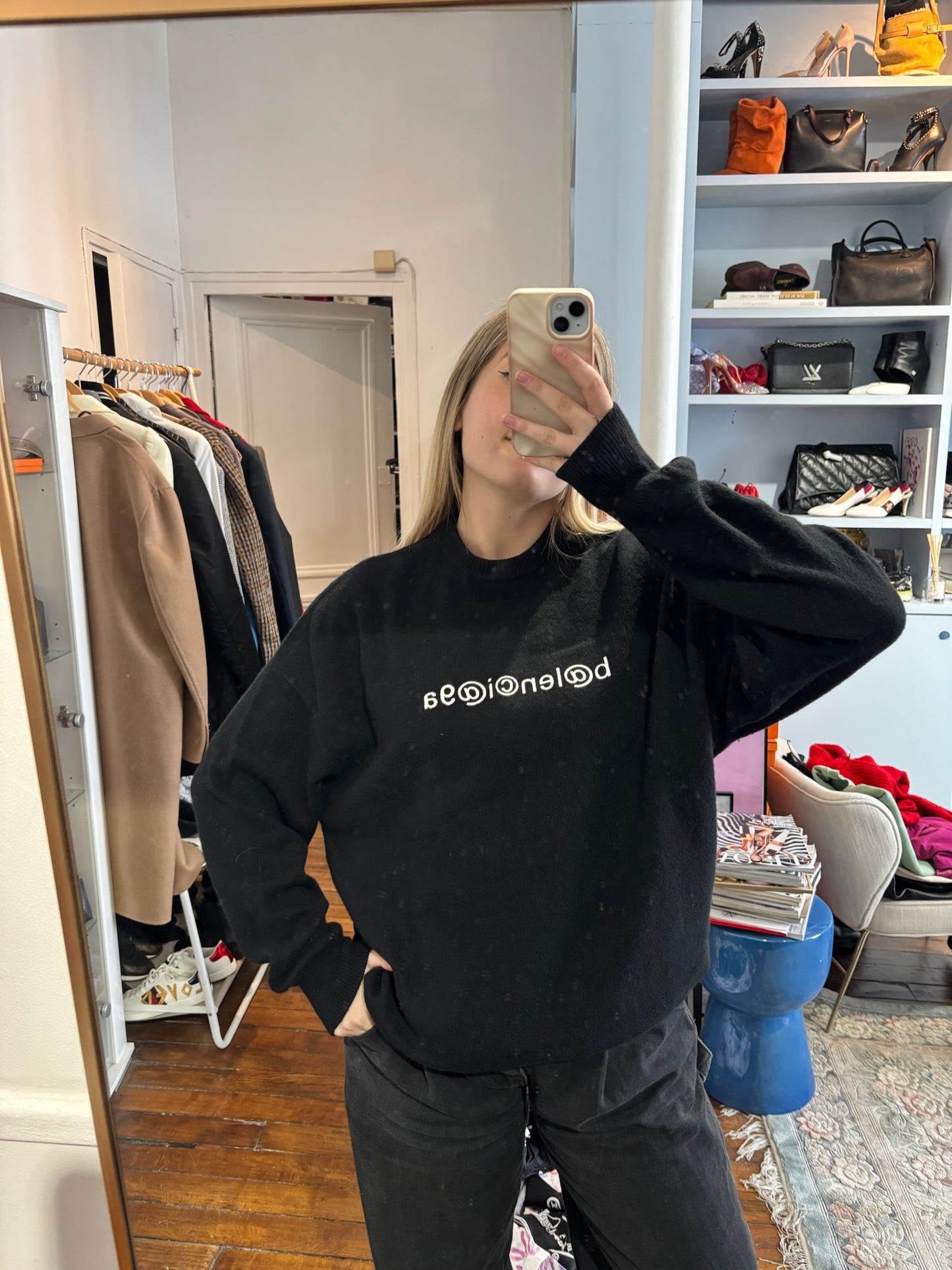 Pull Balenciaga noir T.S