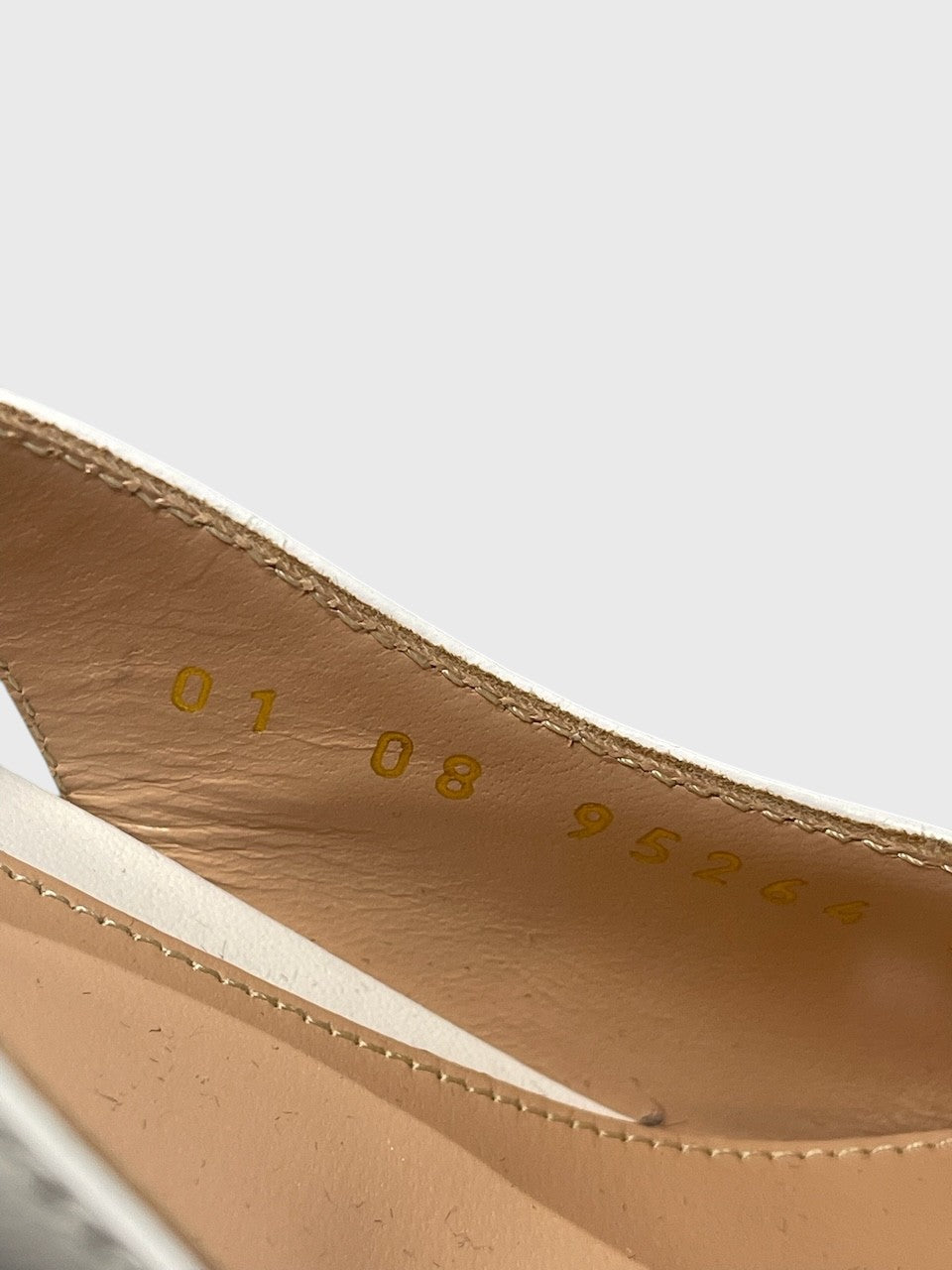 Escarpins Gianvito Rossi blancs T.38