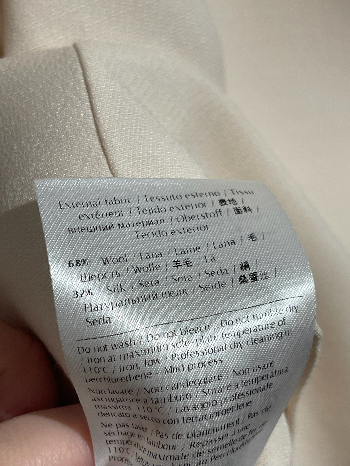 Top Valentino écru T.42