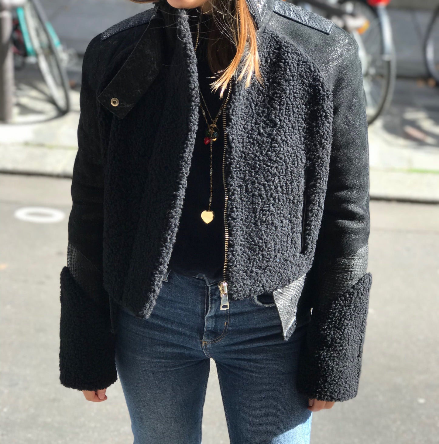 Manteau Givenchy noir T.36
