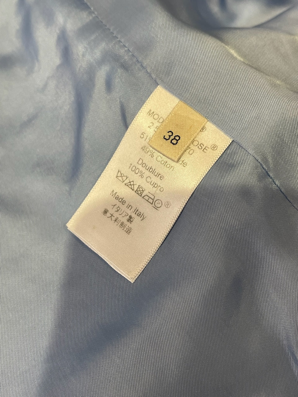 Veste Céline bleue T.38