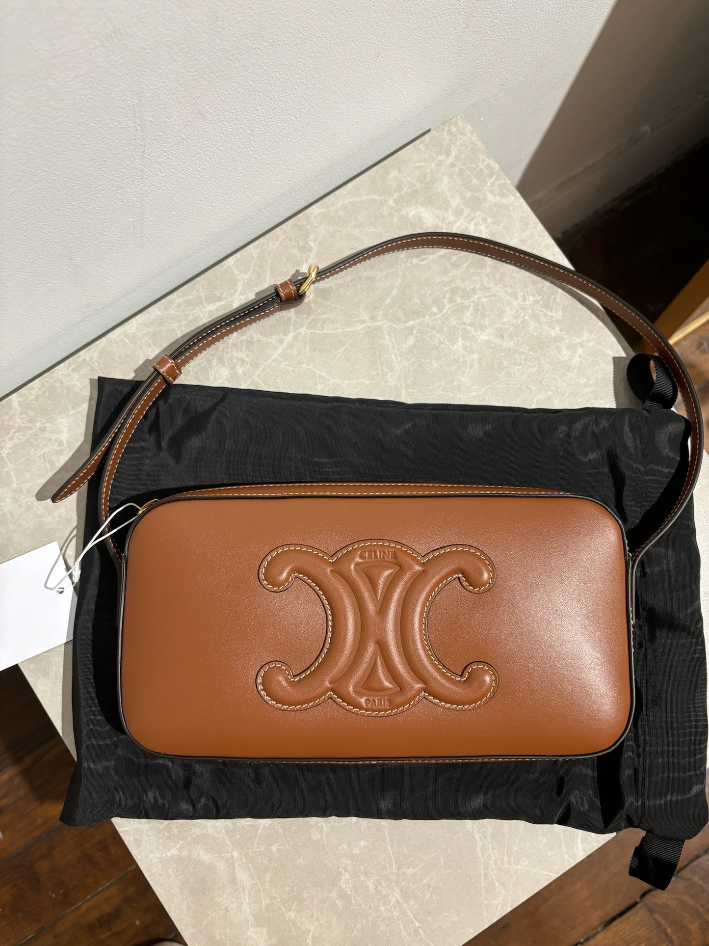 Sac Celine Triomphe camel Neuf