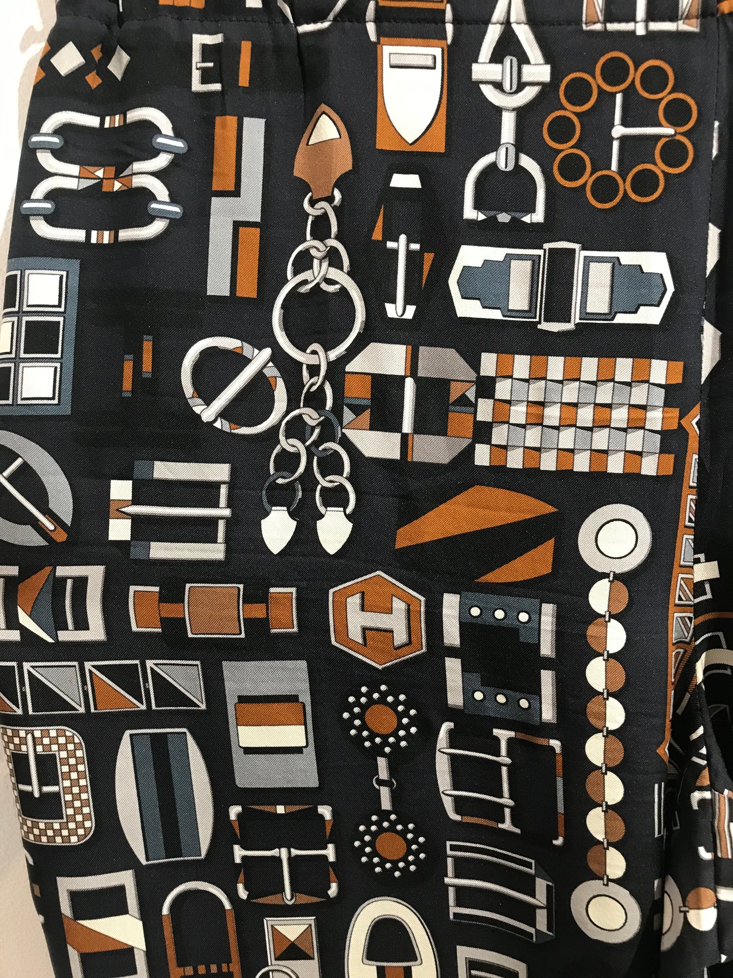 Pantalon Hermes noir T.36