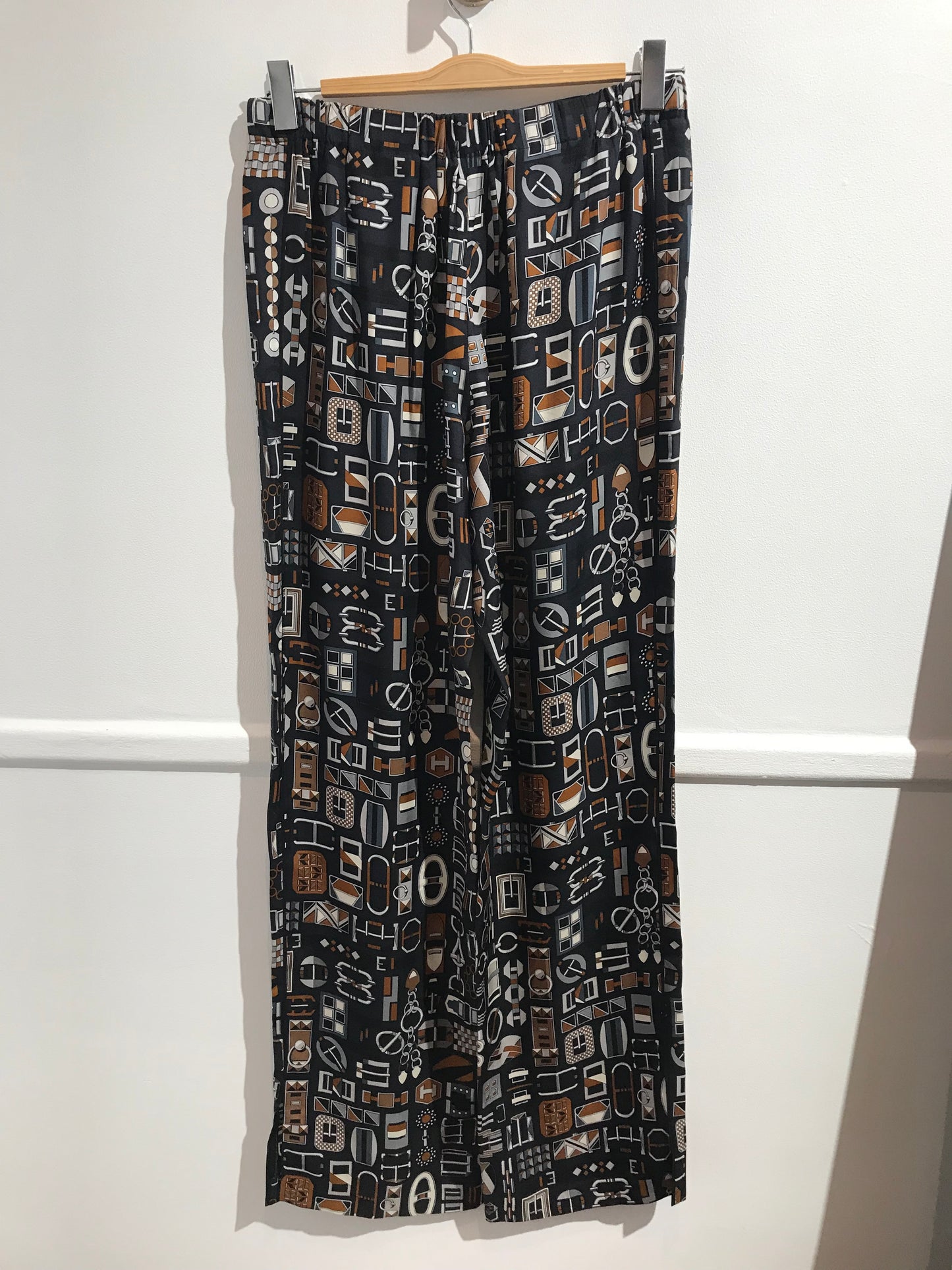 Pantalon Hermes noir T.36
