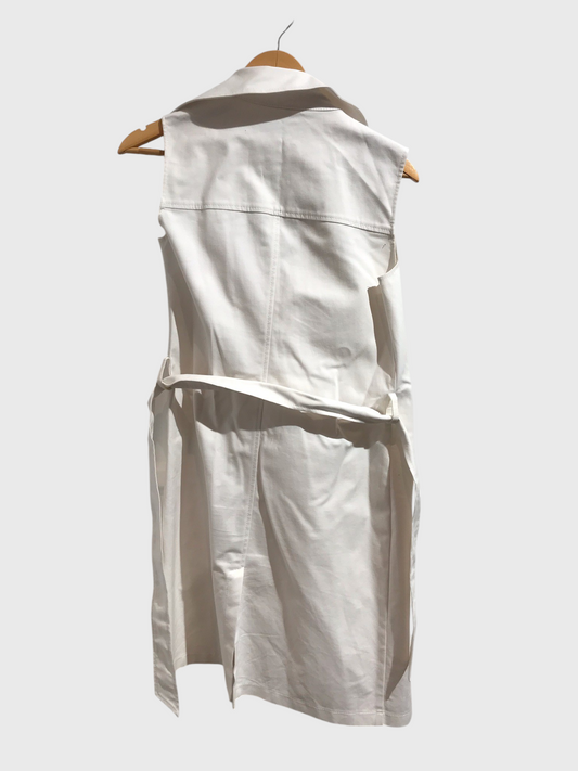 Robe Moschino blanche T.34
