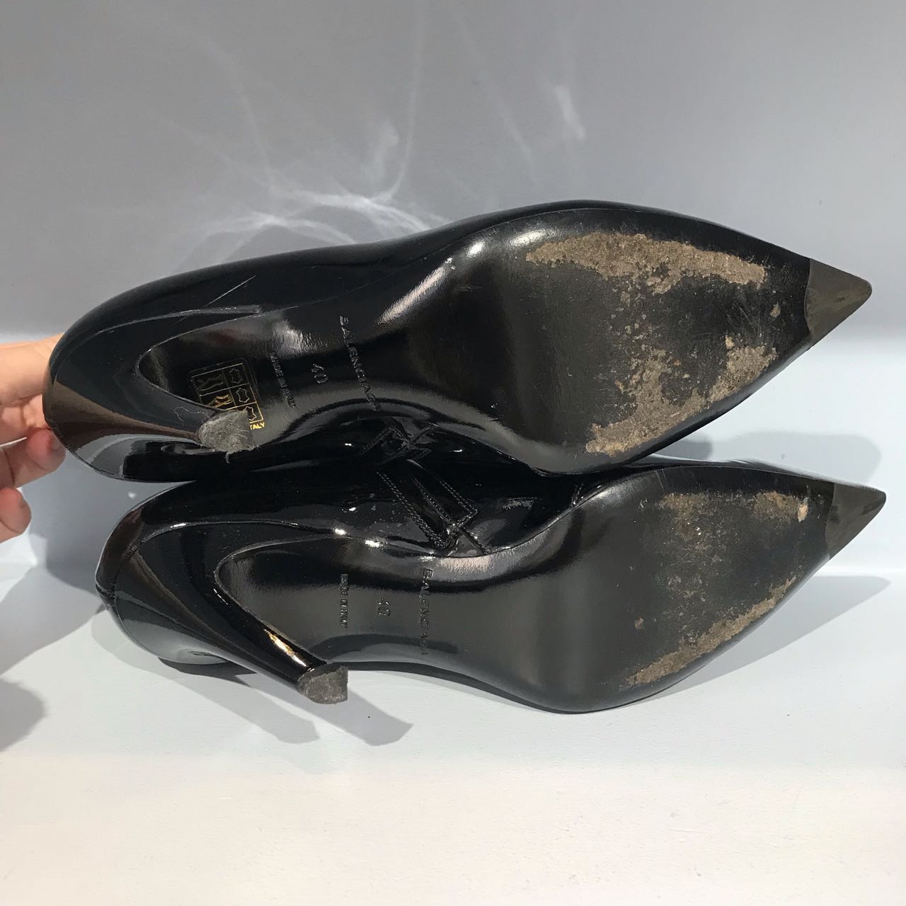 Boots Balenciaga noires T.40
