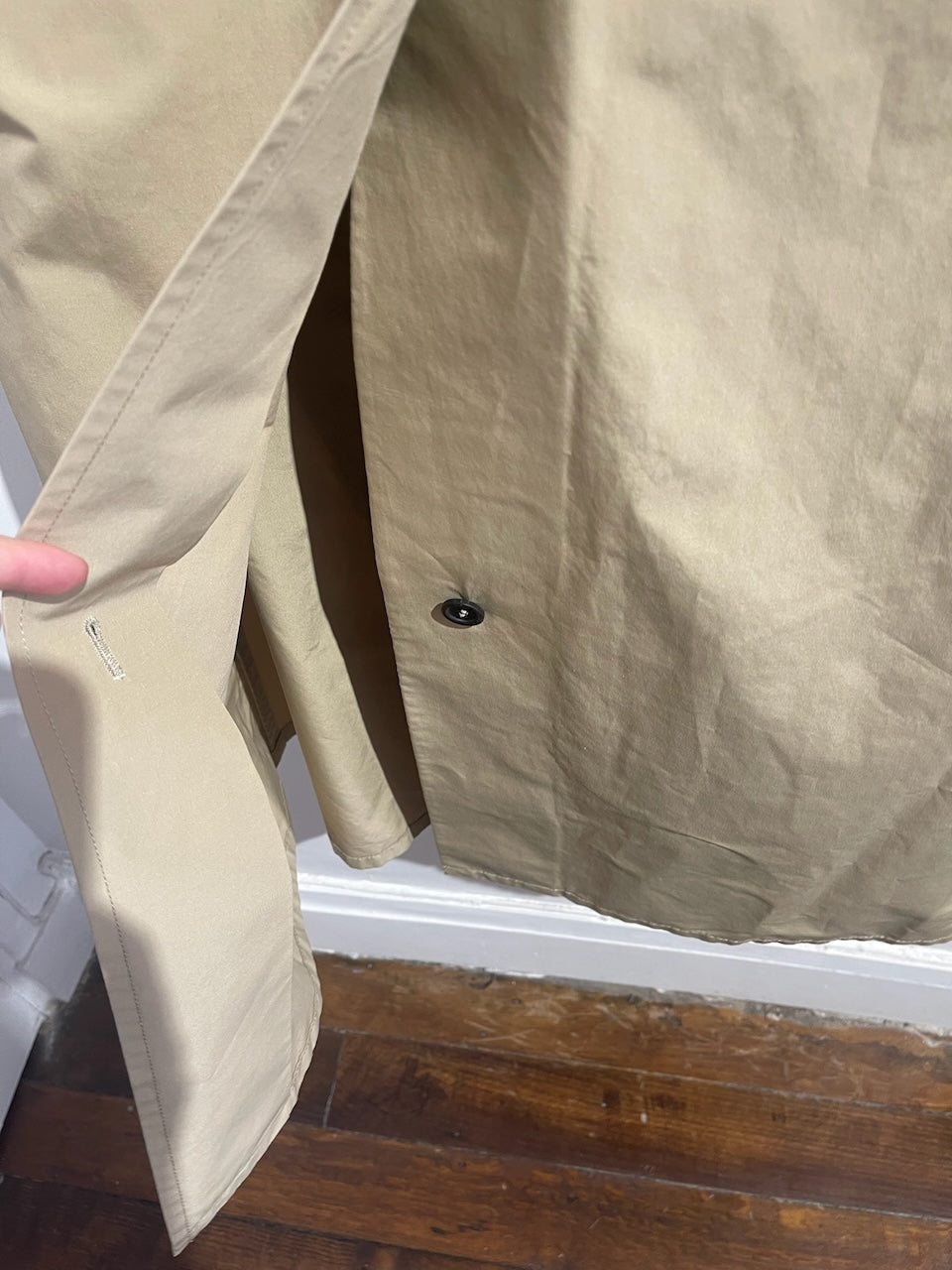 Trench Prada beige T.38