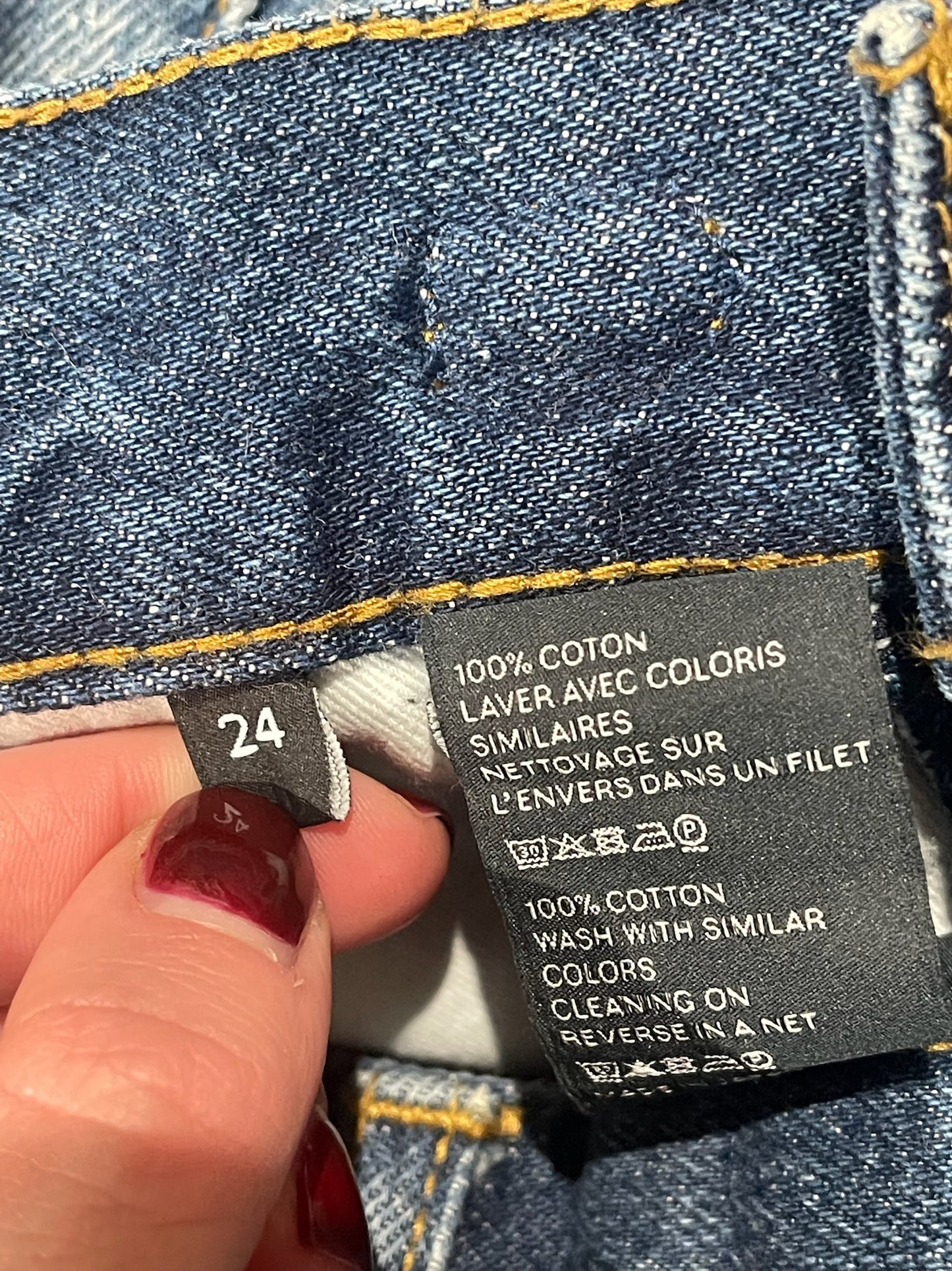 Jeans Celine bleue T.34