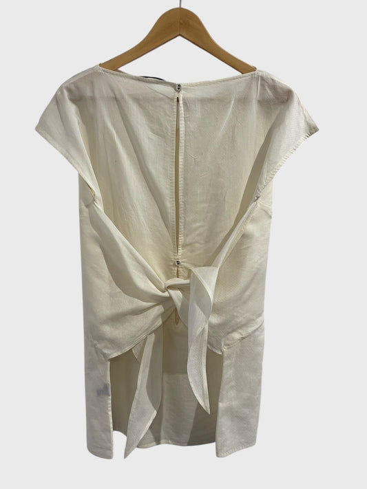 Top Bottega Veneta écru T.36
