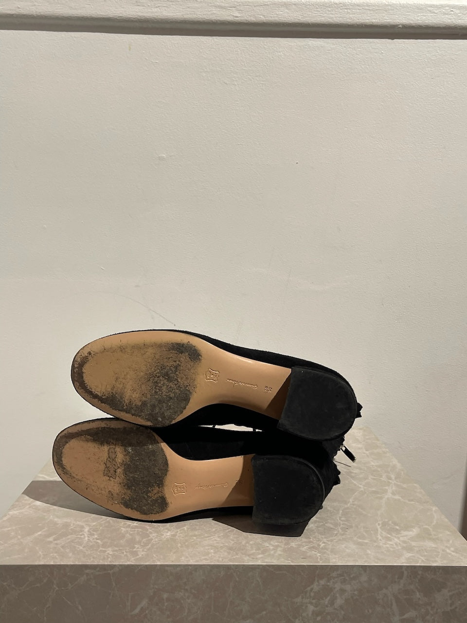 Boots Gianvito Rossi noires T.38,5