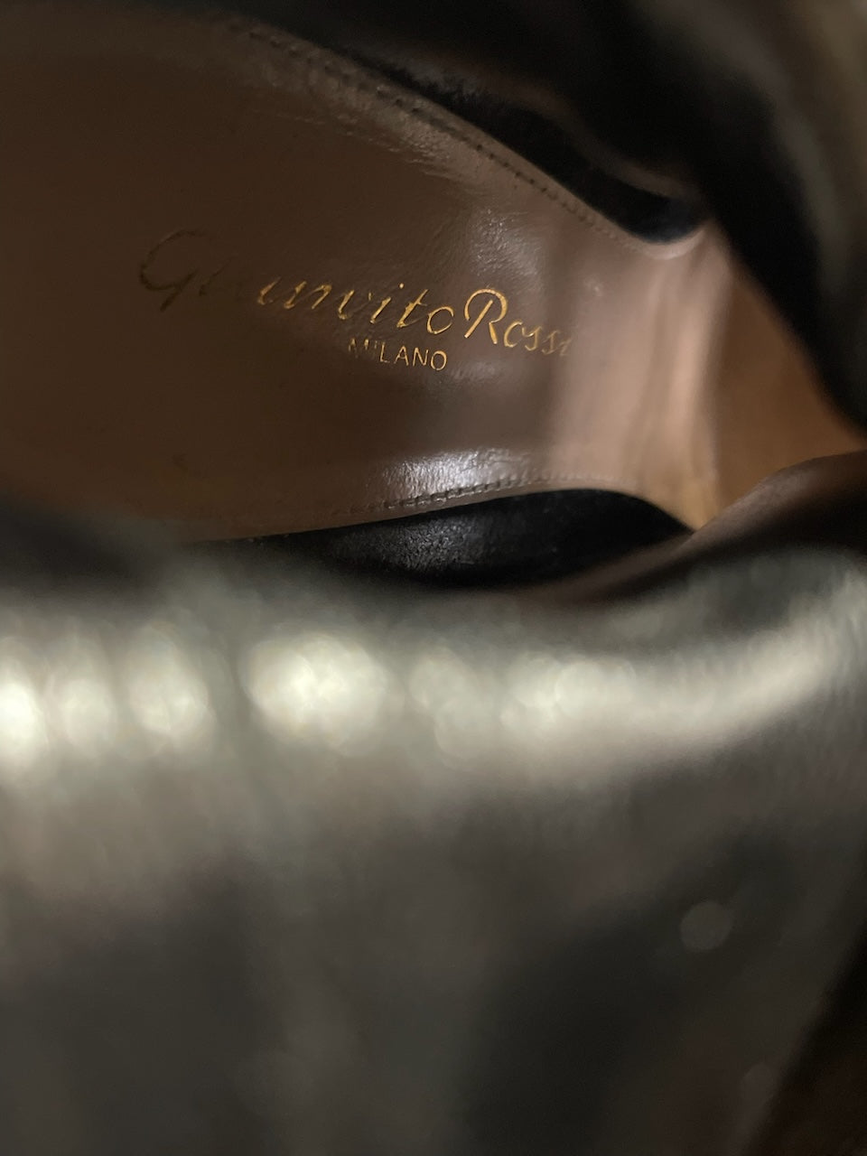 Boots Gianvito Rossi noires T.38,5