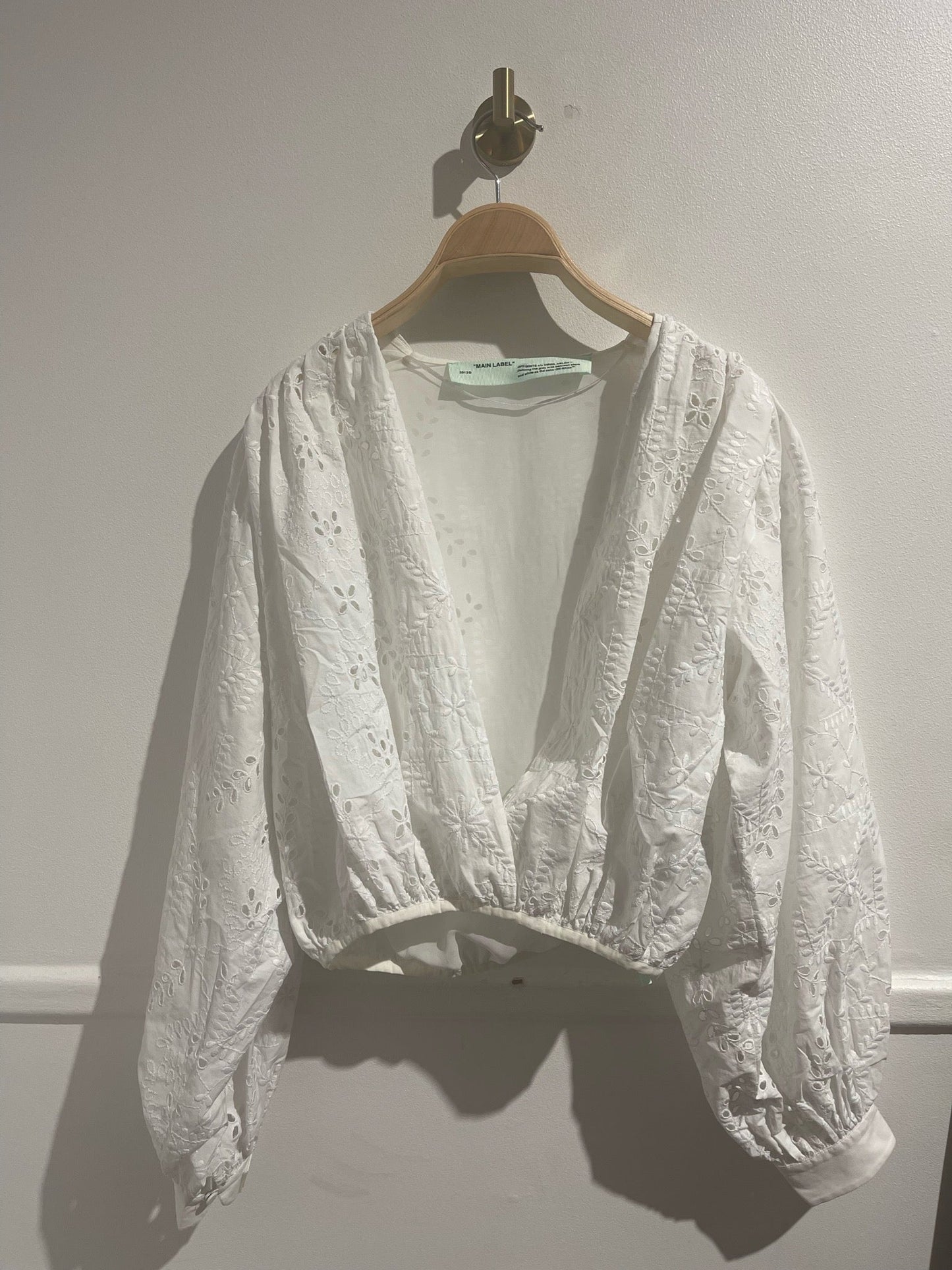 Chemisier Off-White blanc T.40