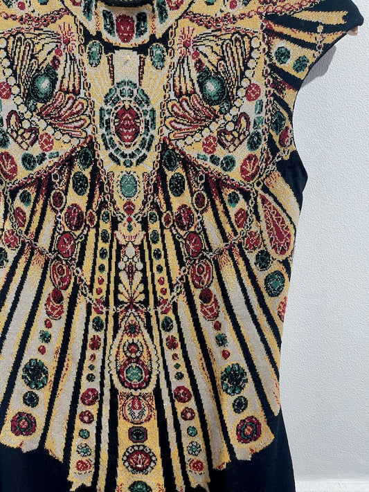 Robe Alexander Mcqueen noire T.XS