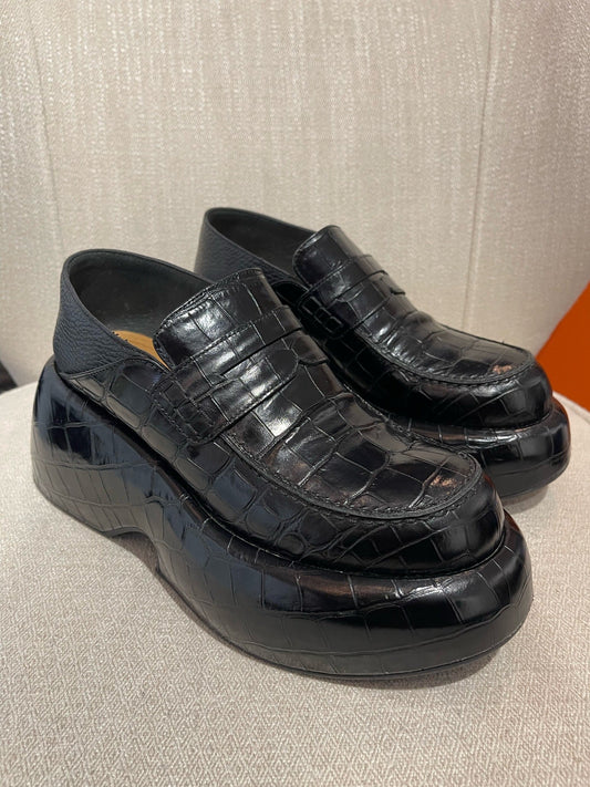 Mocassins Loewe noirs T.38
