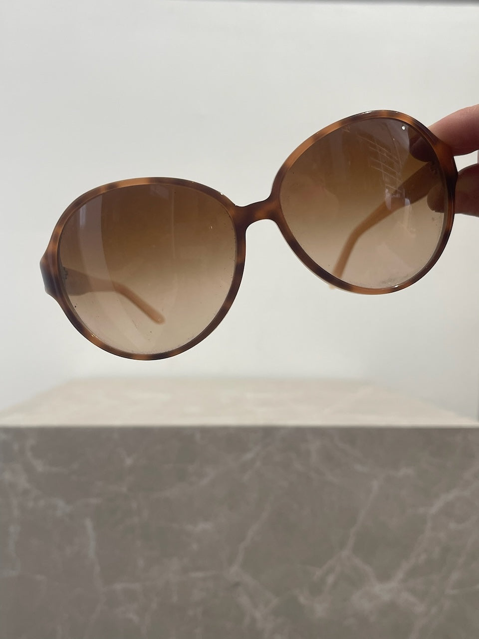 Lunettes Miu Miu beiges
