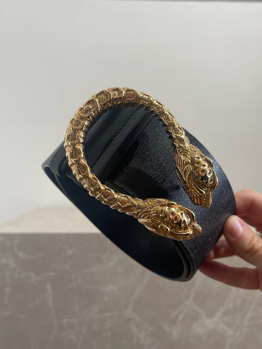 Ceinture Gucci noire T.70