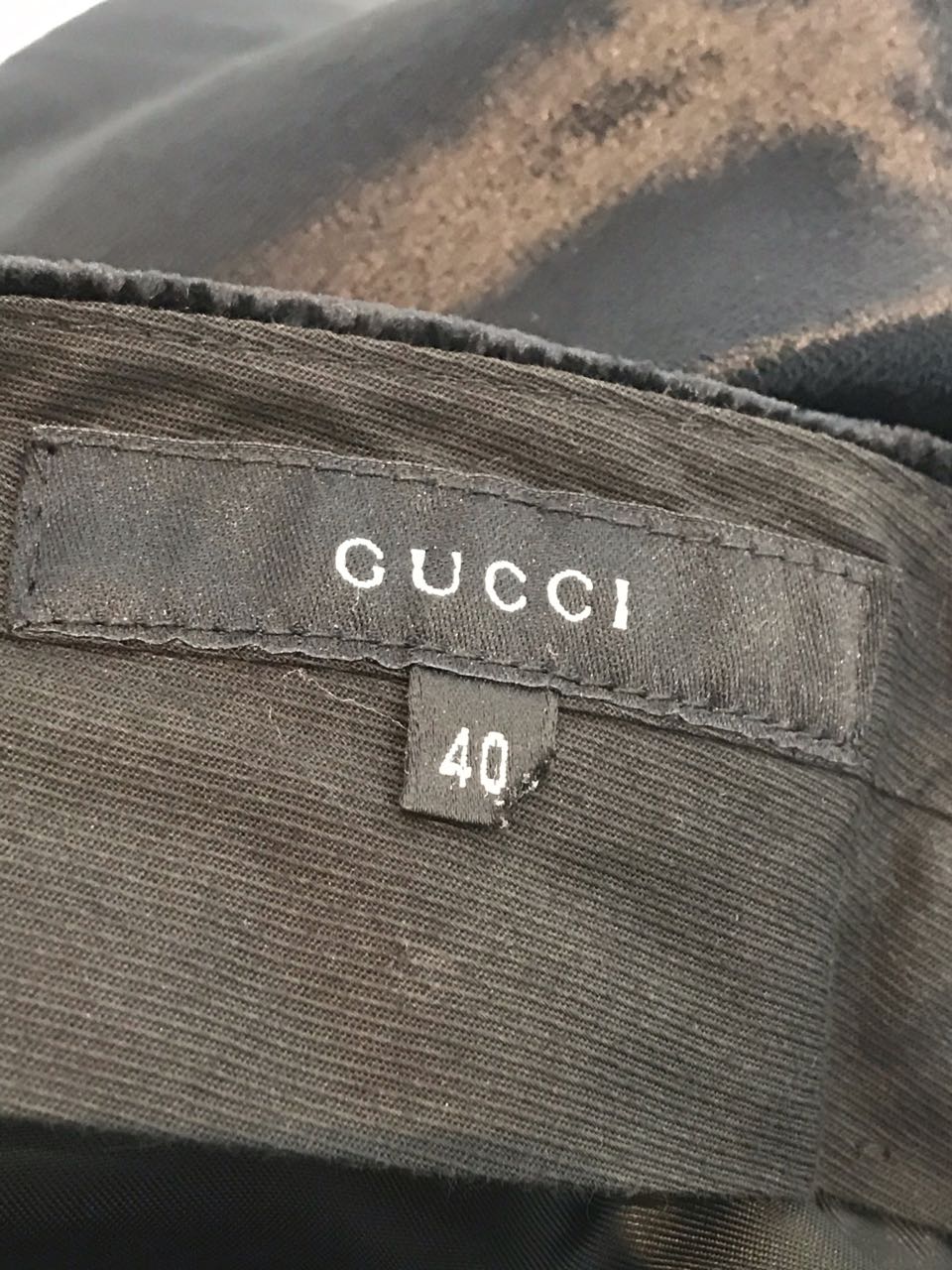 Pantalon Gucci noir T.36