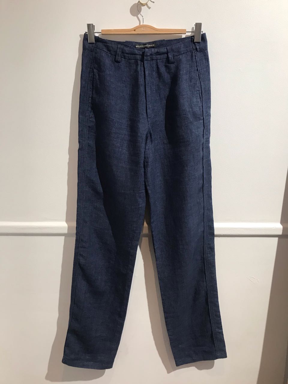 Pantalon Balenciaga bleu T.38