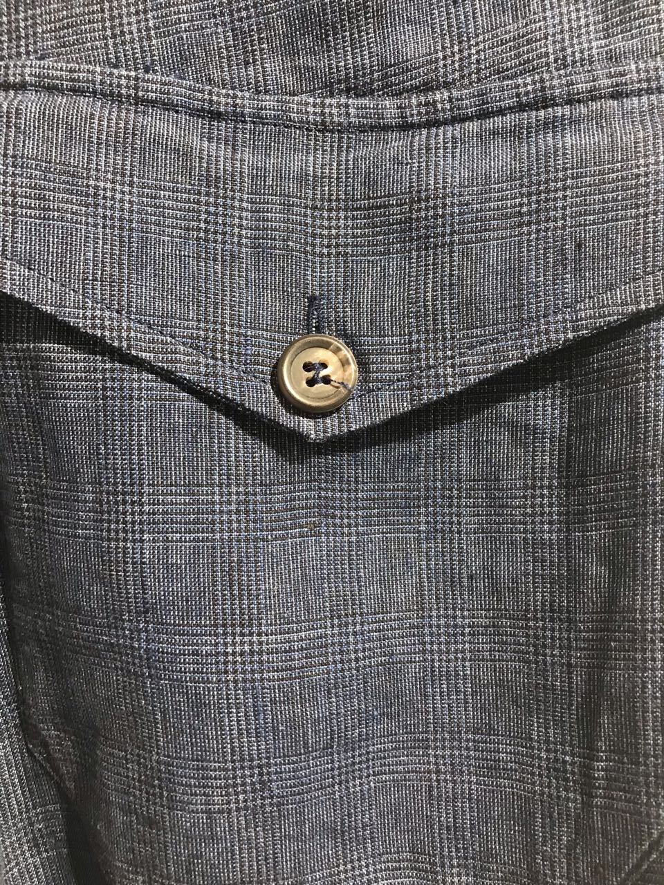 Pantalon Balenciaga bleu T.38