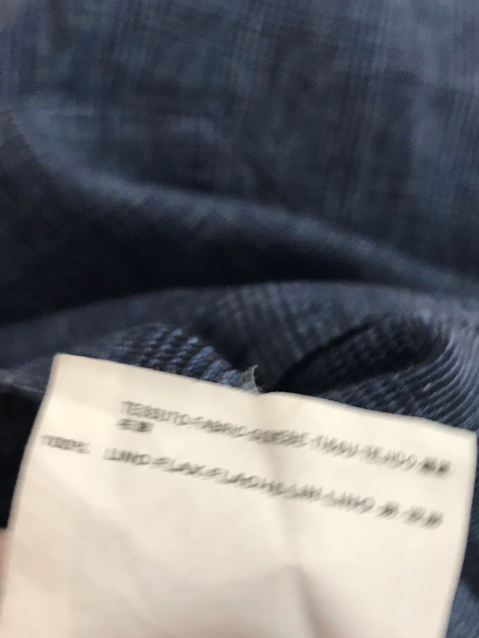 Pantalon Balenciaga bleu T.38