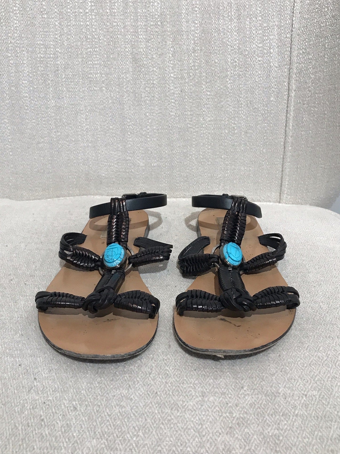 Sandales Valentino noires T.36