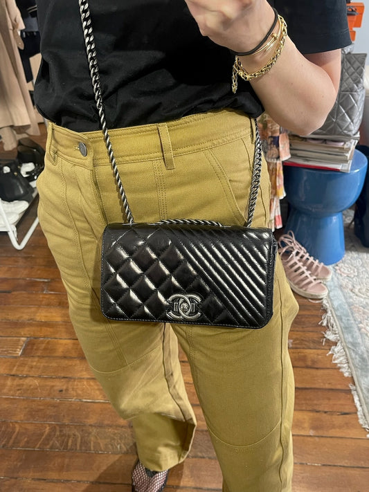 Sac Chanel Coco Boy noir