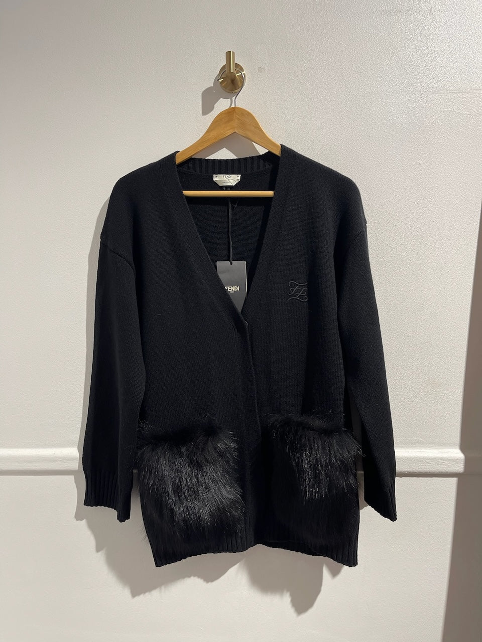 Gilet Fendi noir T.38 Neuf