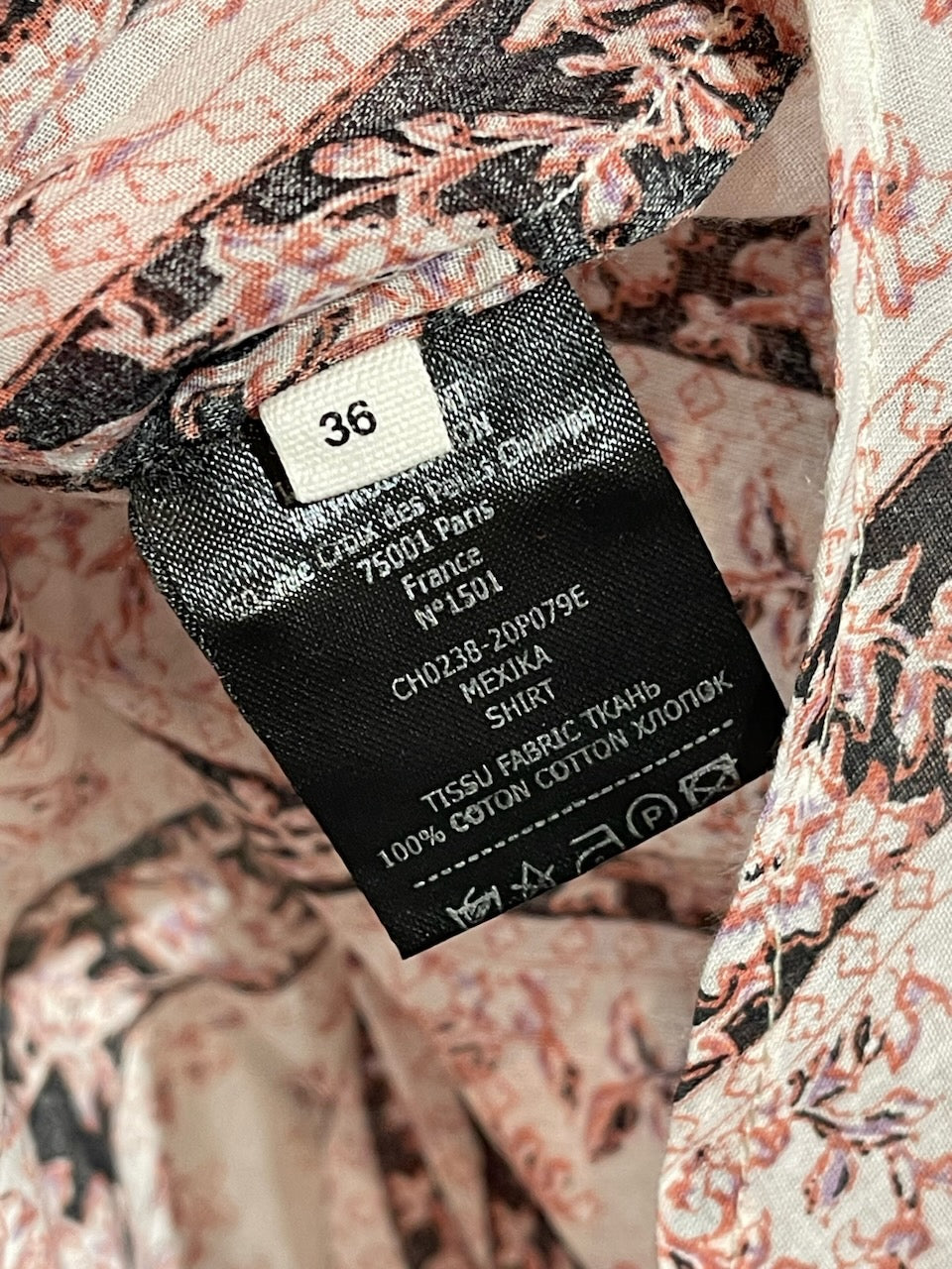 Chemise Isabel Marant rose T.36