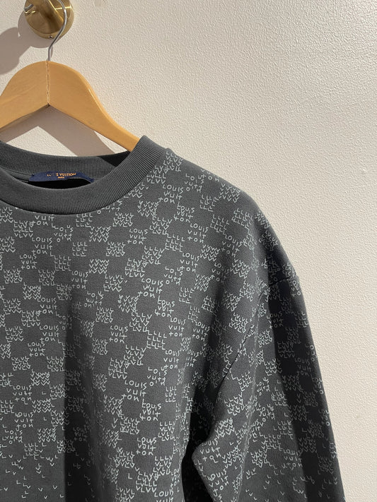 Sweat Louis Vuitton gris T.S
